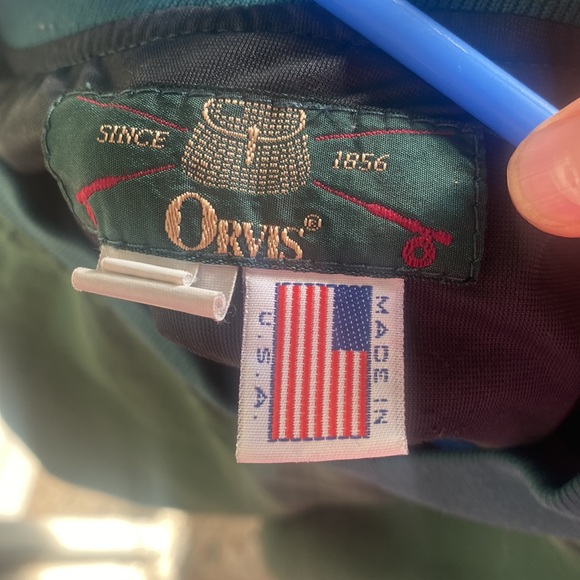 VINTAGE 📜 ORVIS ⛳️ Sweatshirt/Windbreaker XL! - Picture 3 of 3